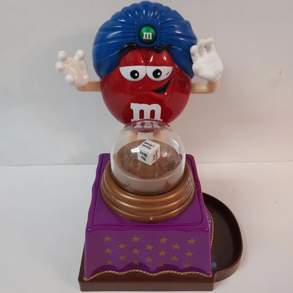 M&M's Mars 2008 Fun Fortunes Chocolate Candy Dispencer - The Great Red INI